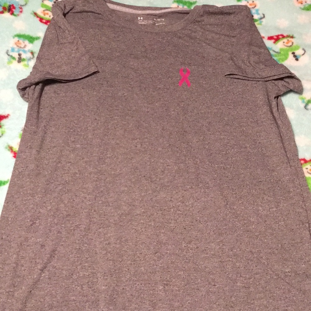 Under Armor breast cancer T-Shirt